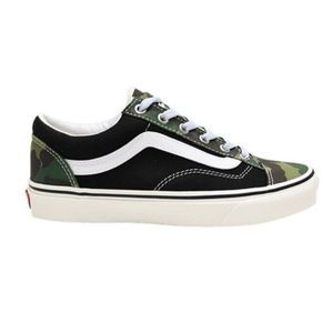Vans Sneaker Style 36 Mismatch Zebra/Camo Skate Women's 5.5‎ New